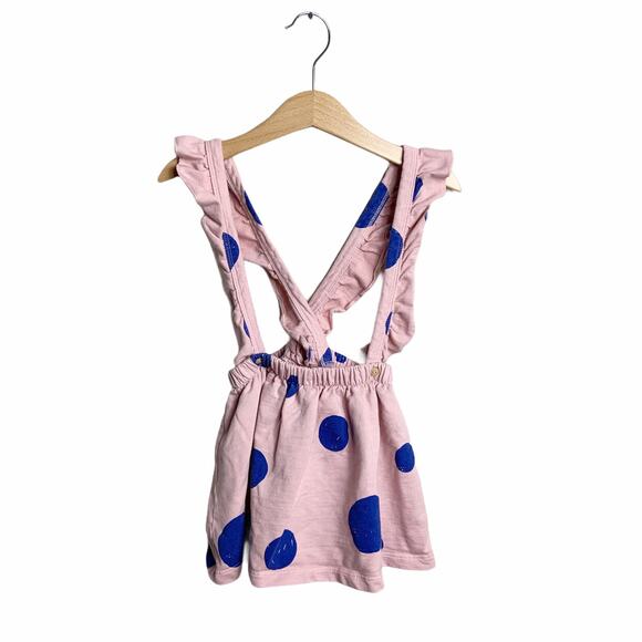 HSA Zara Blue Dot Suspender Skirt - Picture 1 of 6